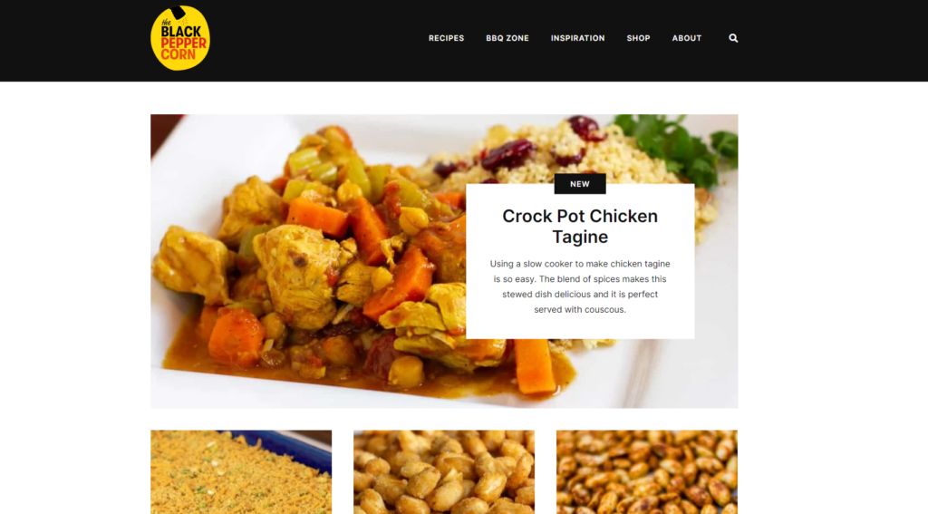 The Black Peppercorn gained success with fully managed WordPress hosting with BigScoots!
